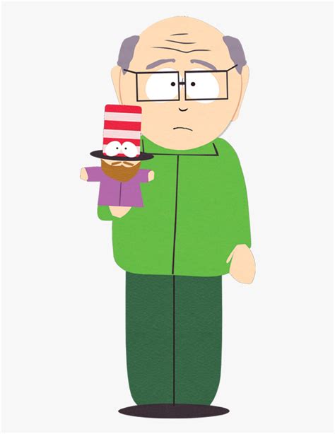 But before that happened, Mr. Garrison had Mr. Hat. He was a puppet with a beard and a red top hat who said and did the things that Mr. Garrison couldn't. Much to the chagrin of the kids in his class, Mr. Hat also helped teach. It generally didn't go very well. As with all things in Garrison's life, his relationship with Mr. Hat soured.